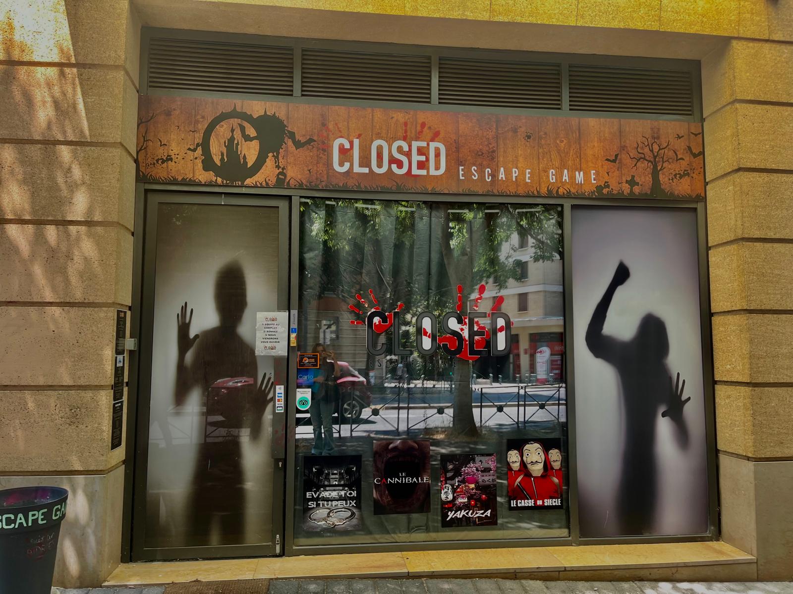 CLOSED ESCAPE GAME