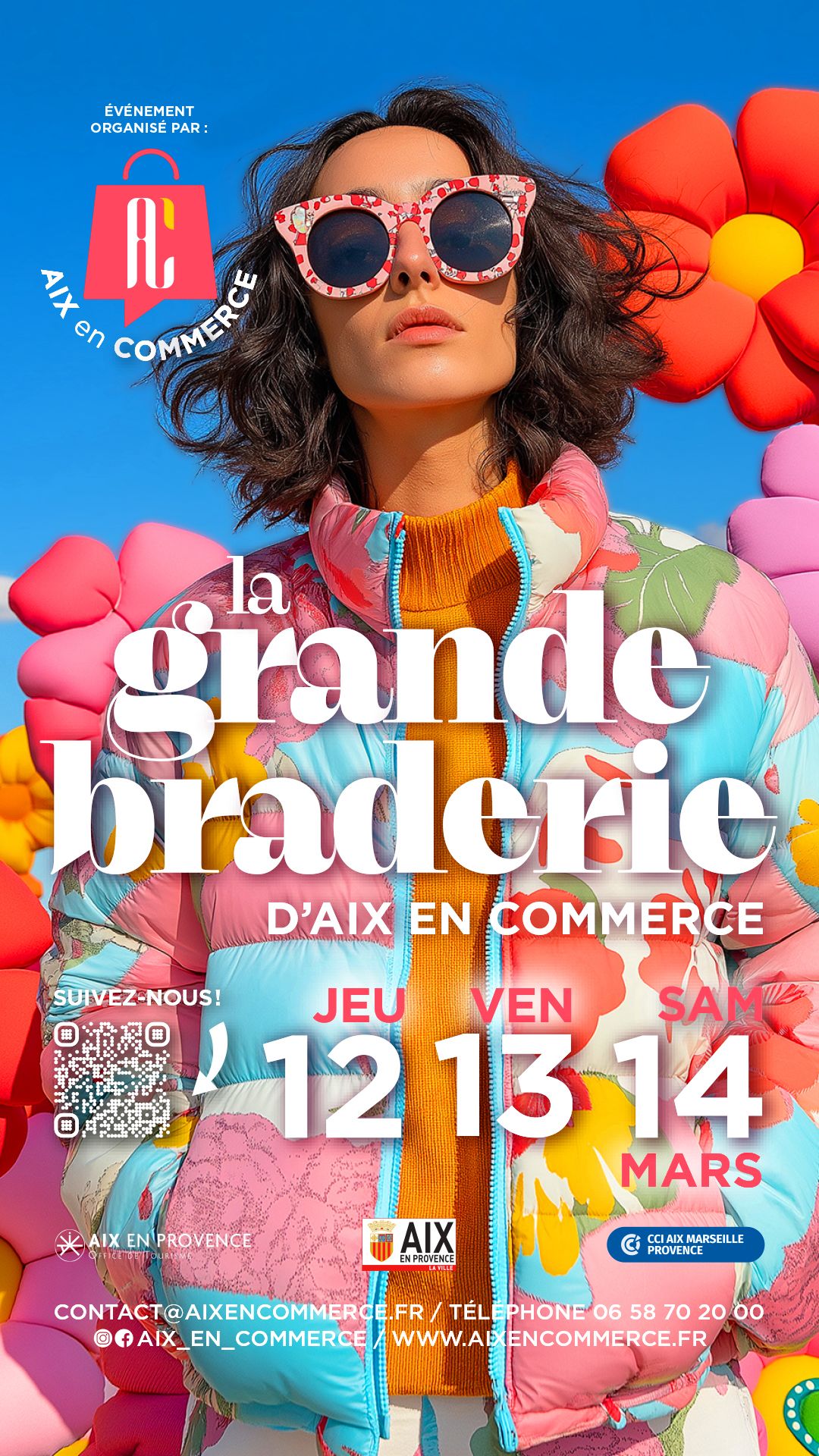 Affiche — Grande Braderie d’Aix en Commerce